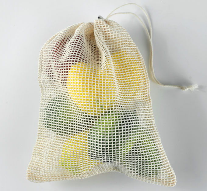 Reusable mesh vegetable bags Reusable mesh vegetable bags